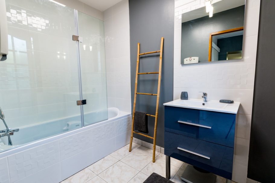 Salle de bain gîte Omaha