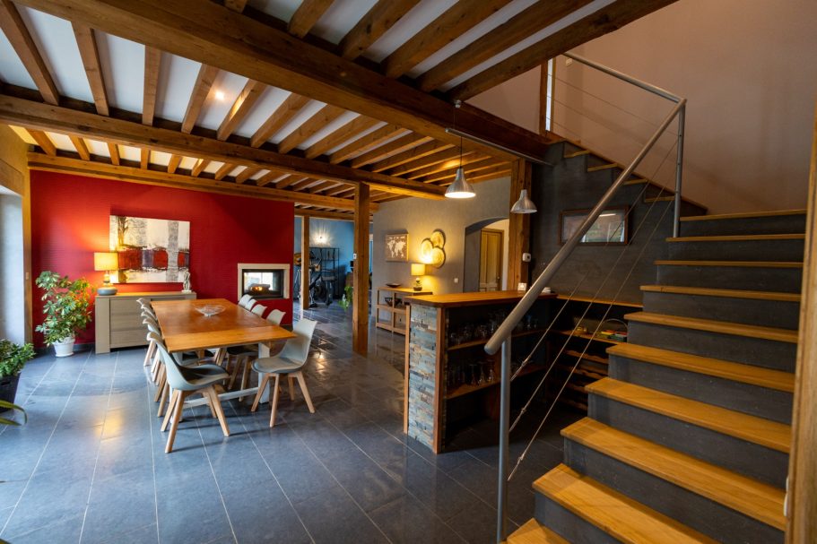 Salle à manger gîte Gold