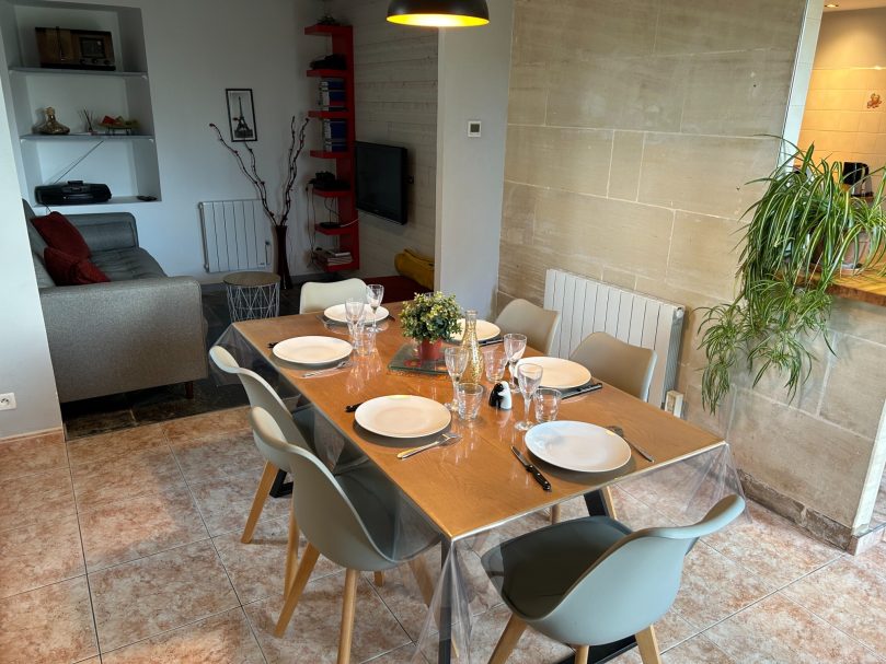 Salle à manger gîte Utah